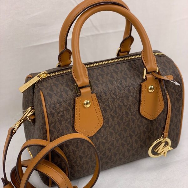 Michael-Kors-Aria-Signature-Small-Satchel-Crossbody-Bag-Brown-Acorn (7)