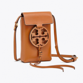 Túi đeo chéo Tory Burch màu nâu 17cm Linh Store USA - Hàng xách tay Mỹ