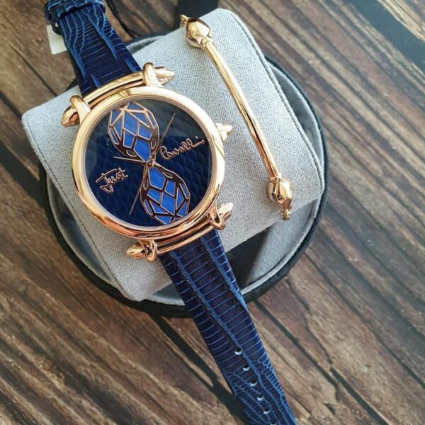 Dong ho Just Cavalli day da van ca sau Navy