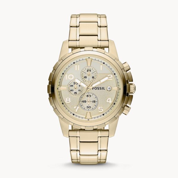 Dong-ho-nam-Dean-Chronograph-Gold-Tone-Stainless-Steel-Watch-1