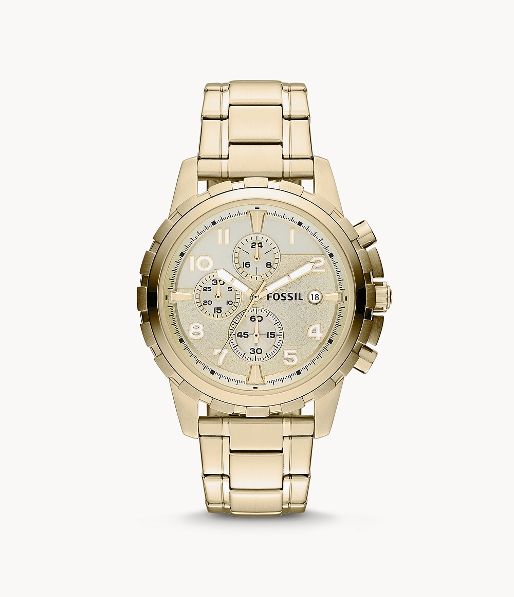 Dong-ho-nam-Dean-Chronograph-Gold-Tone-Stainless-Steel-Watch-1