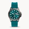 Dong-ho-nam-Fossil-Blue-Three-Hand-Date-Oasis-Silicone-Watch-1