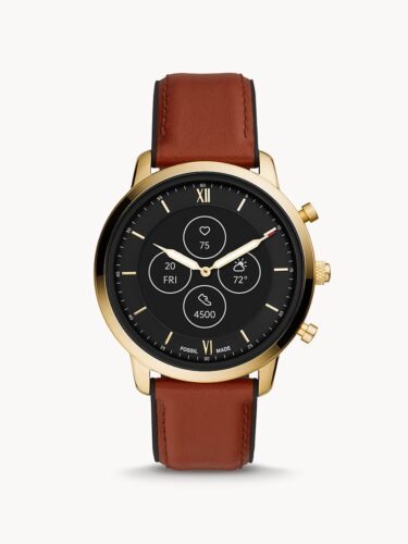 Dong-ho-nam-Hybrid-Smartwatch-HR-Neutra-Brown-Leather-1