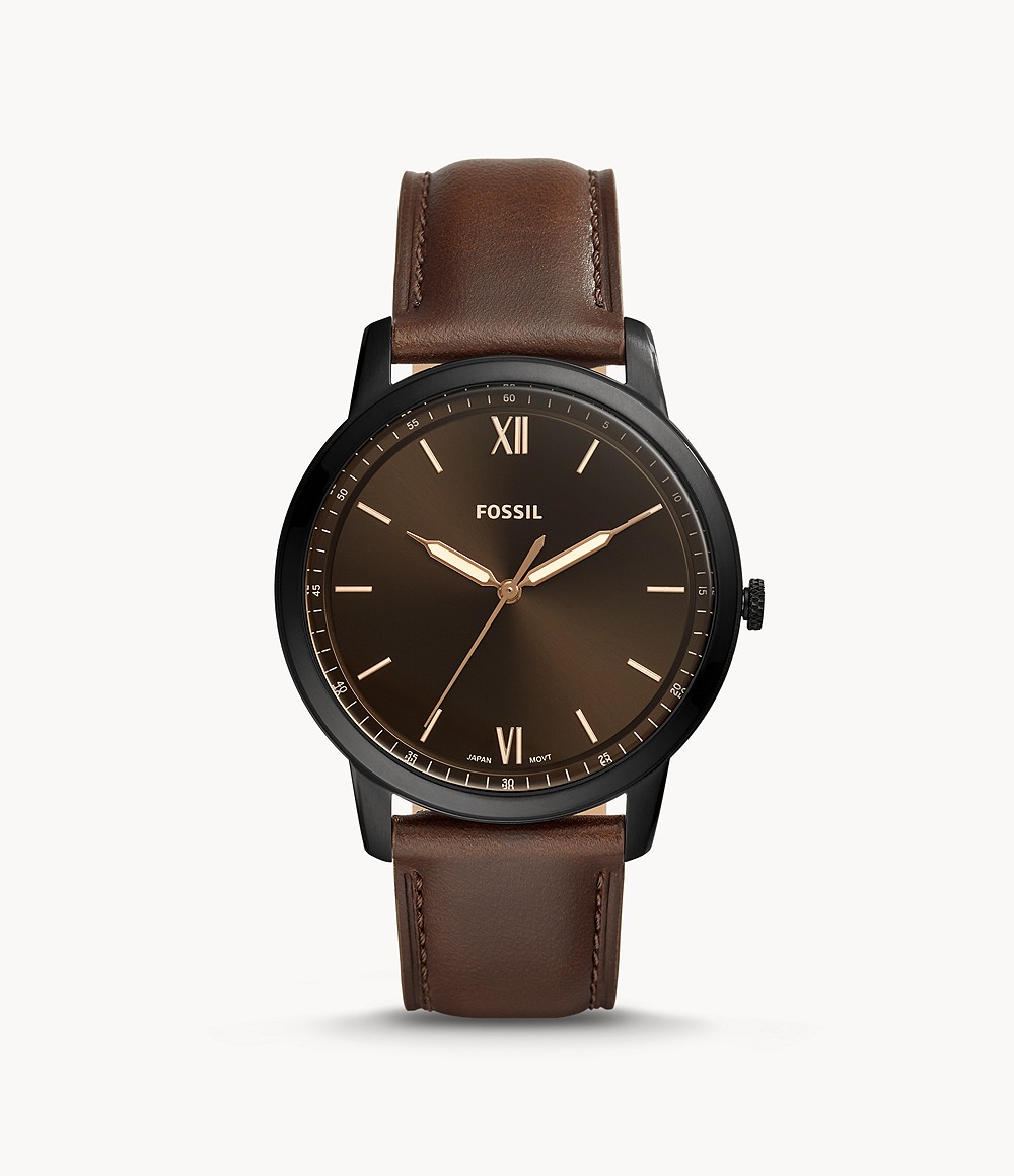 Dong-ho-nam-Minimalist-Three-Hand-Brown-Leather-Watch-1