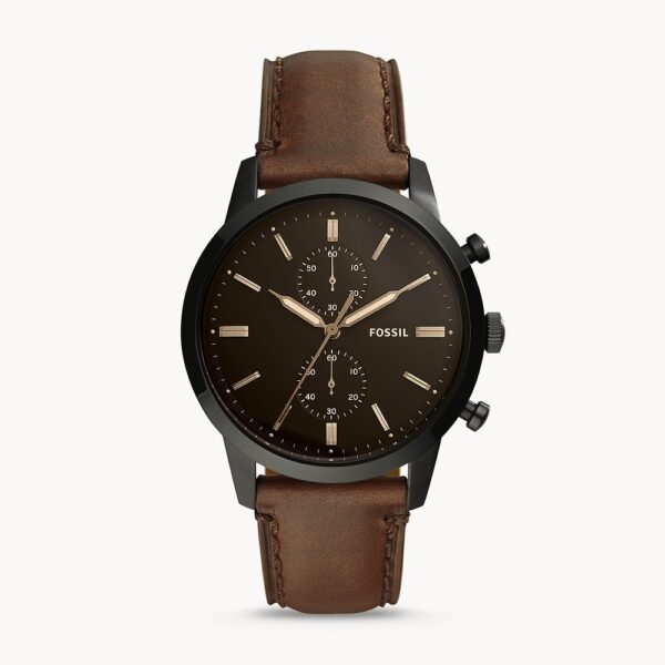 Dong-ho-nam-Townsman-44mm-Chronograph-Brown-Leather-Watch-1